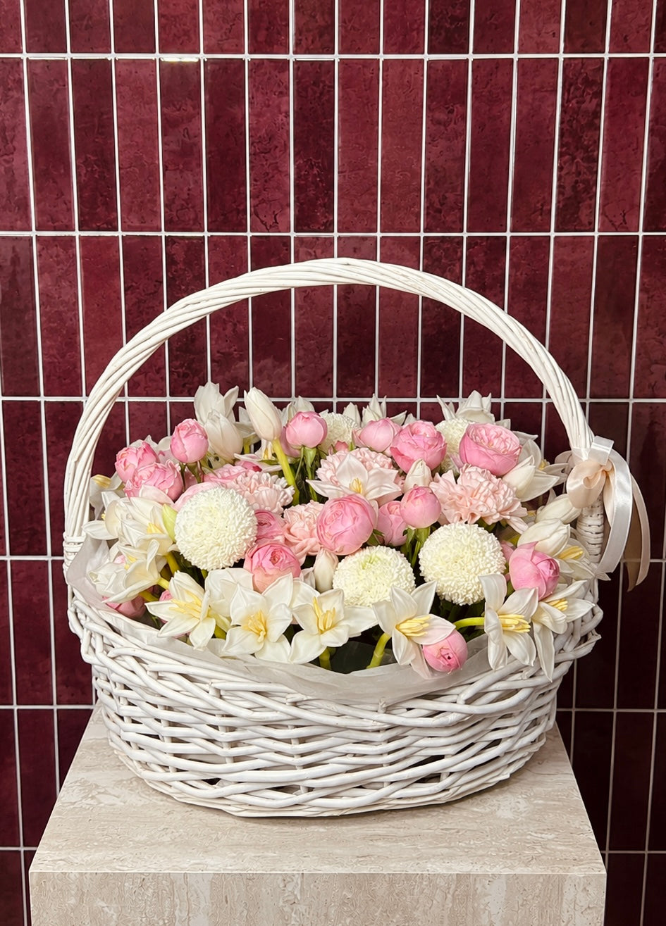 Tulip Charm Basket - Medium